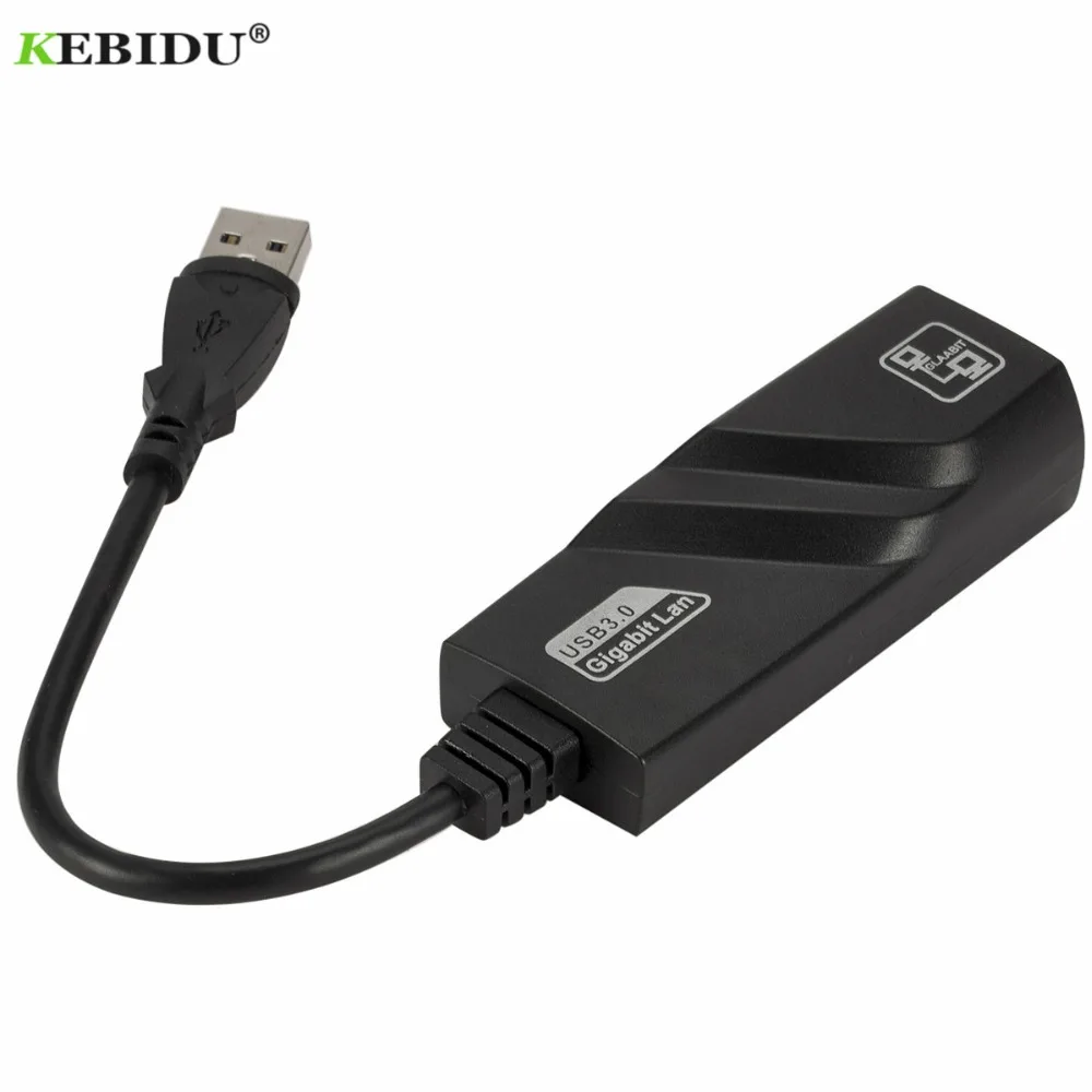 Новый проводной USB 3 0 к Gigabit Ethernet RJ45 LAN (10/100/1000) Мбит/с сетевой адаптер Сетевая карта