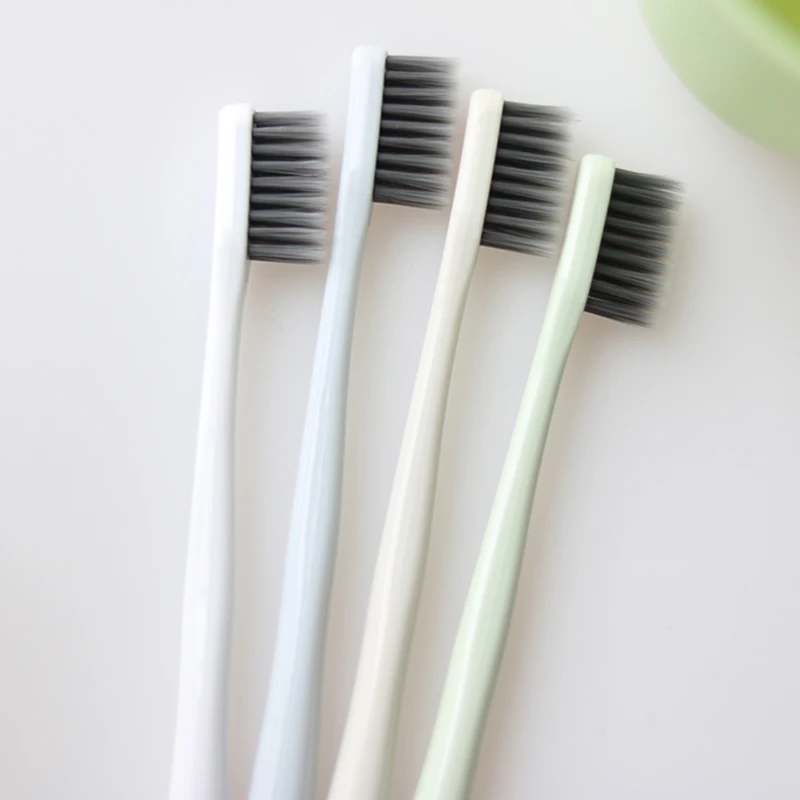 Зубная щетка с бамбуковым углем и пыленепроницаемой крышкой|charcoal toothbrush|bamboo charcoal