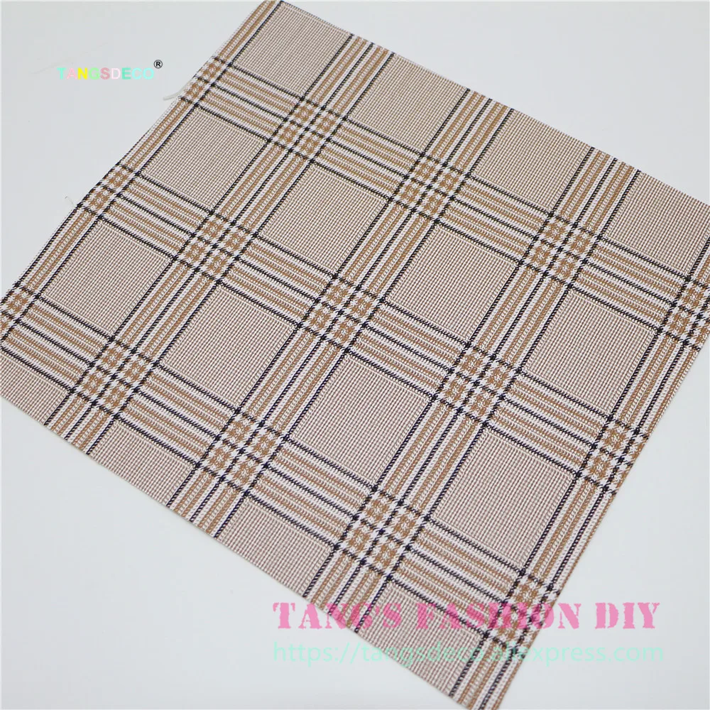 3PCS-20X22CM Сделай Сам напечатанный чеки кожаный набор Синтетическая кожа/Сделай сам ткань может выбрать цвет