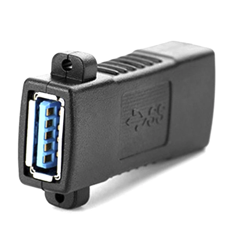 1 шт. USB 2 0 3 Стандартный гнездовой разъем адаптер для монтажа на панель Разъем