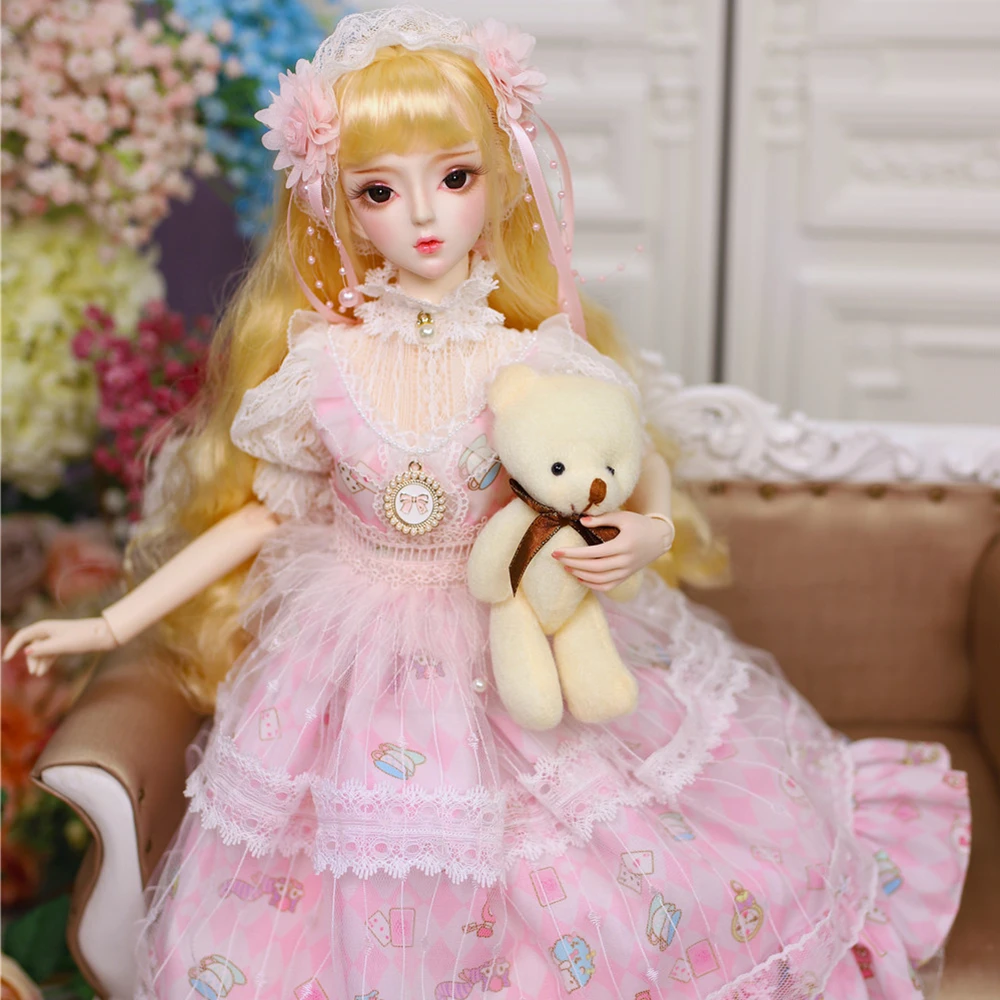 Кукла DBS 1/3 BJD сказочное имя Елены механическое суставное тело с макияжем включая