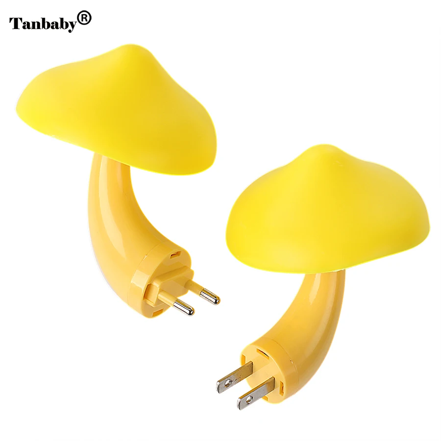 Мини лампа с датчиком света светодиодная Ночная милым мультяшным рисунком