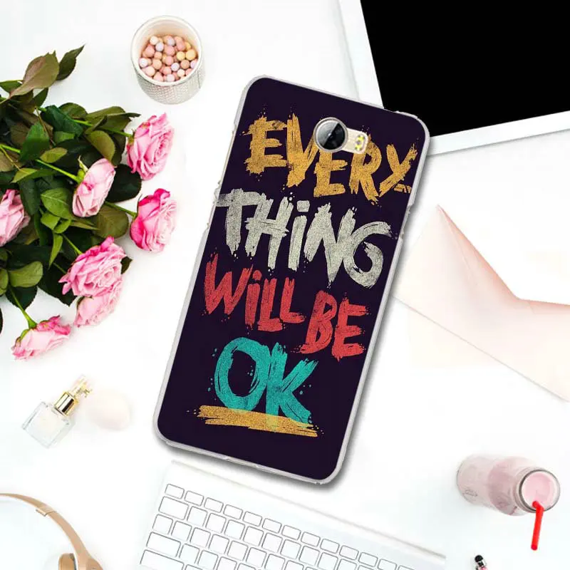 Мягкий чехол для телефона из ТПУ Huawei P8 P9 P10 P20 P30 Mate 10 Lite Pro Y3 Y5 Y6 II Honor 7 Smart позитивные