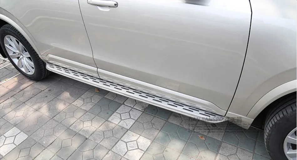 XC90 бег Панели авто боковые шаг бар педали для Volvo XC90.High качество Фирменная Новинка оригинальные модели Nerf бары
