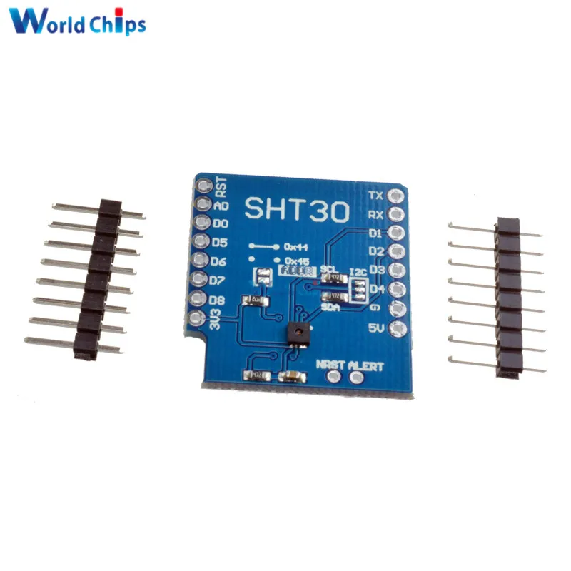 SHT30 щит для WeMos D1 Mini I2C/IIC цифровой модуль платы датчика температуры и влажности |