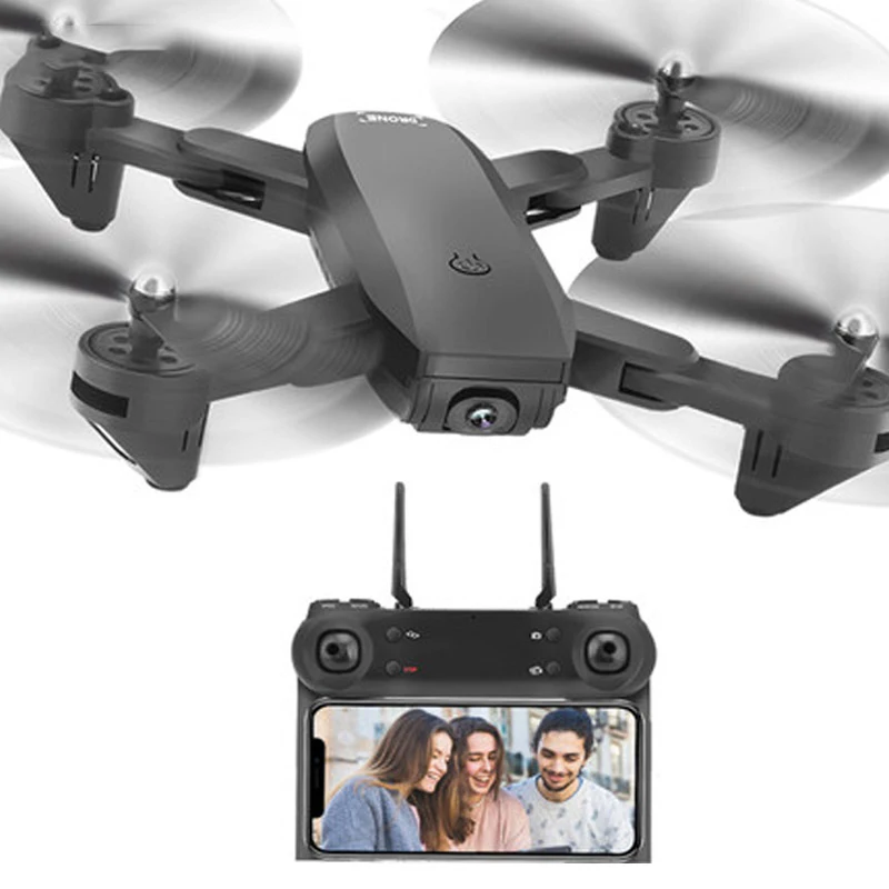 Стабильный Дрон 1080P FPV Wi Fi с камерой HD позиционирование оптического потока