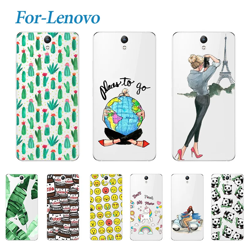RIVAS Fashion Young Design Soft Printing Case For Lenovo Vibe S1 Lite Silicone TPU Cover Phone Cases S1Lite |