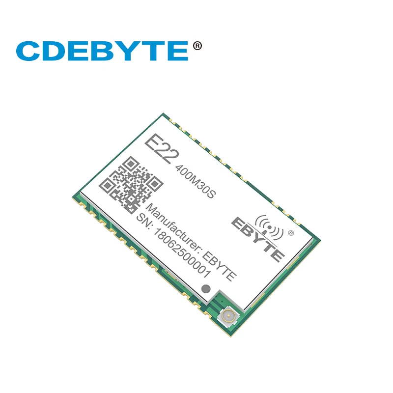 E22 400M30S LoRa SX1268 433 МГц РЧ модуль SMD IPEX штамп отверстие 1 Вт Дальний диапазон