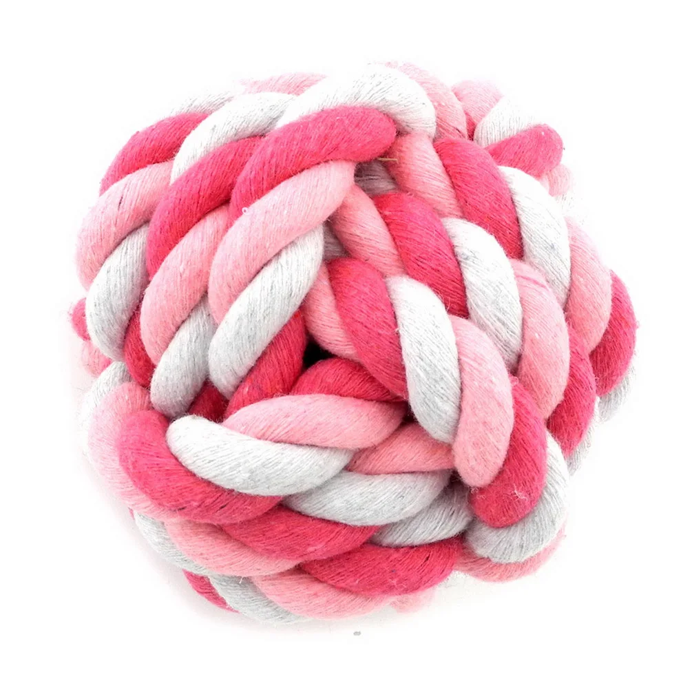 2017 Small Dog/Cat Multipet Nuts Ball Toy for Chewing and Playing Little Cotton Rope Toys as a Dental Teaser | Дом и сад