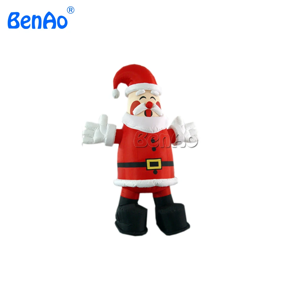 

X064 4m height inflatable santa claus for Christmas, oxford cloth inflatable santa claus