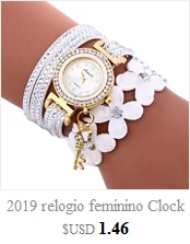 Relogio Feminino часы женские модные повседневные Аналоговые Кварцевые женские Стразы Часы Браслет Прямая поставка подарок P20