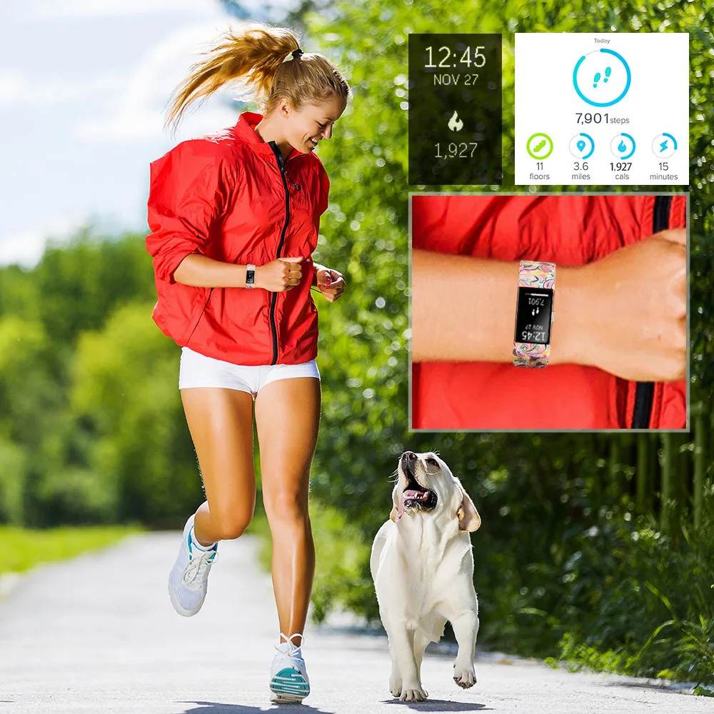Baaletc для Fitbit Charge 2 сменный браслет на запястье Смарт-часы ремешок мягкий