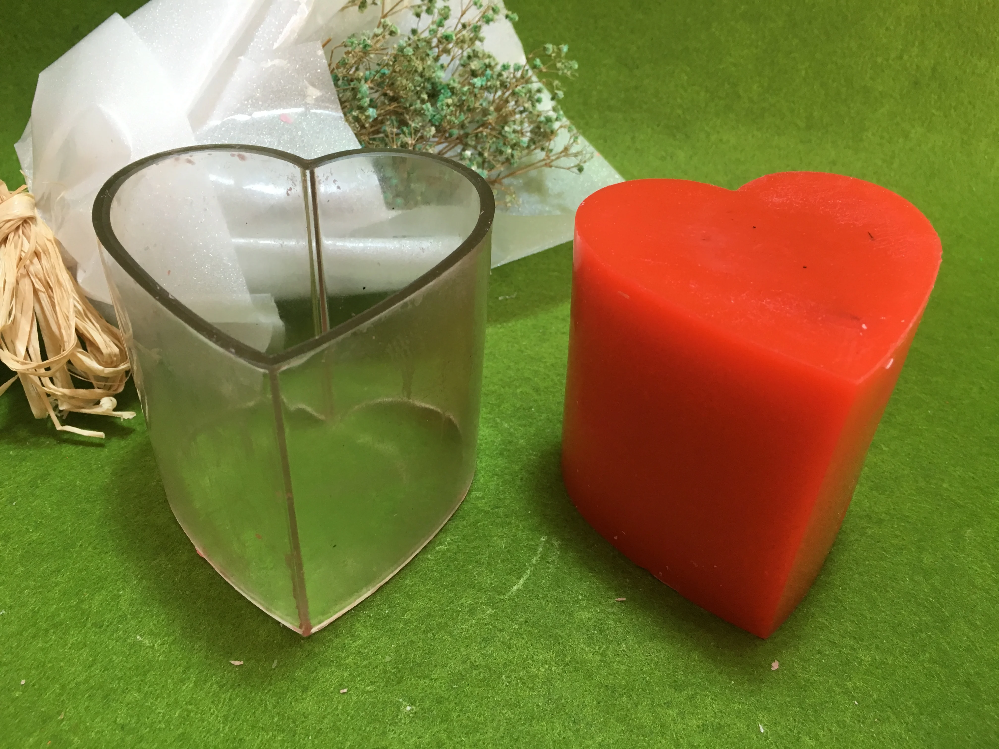 

Модель для изготовления свечей DIY, цилиндрическая форма для свечей диаметром 5,1 см, термостойкая