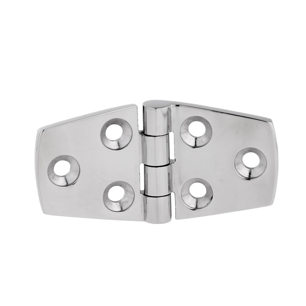 

Durable and corrosion-resistant 316 Marine Stainless Steel Casting Strap Hinge Door Hinge for Boat Yacht RV 3' x 1.5'