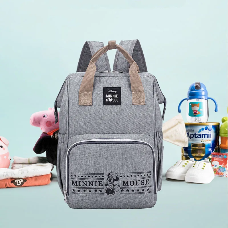 Оригинальный дисней милый Минни Микки Винни Пух пеленки мать сумка рюкзак