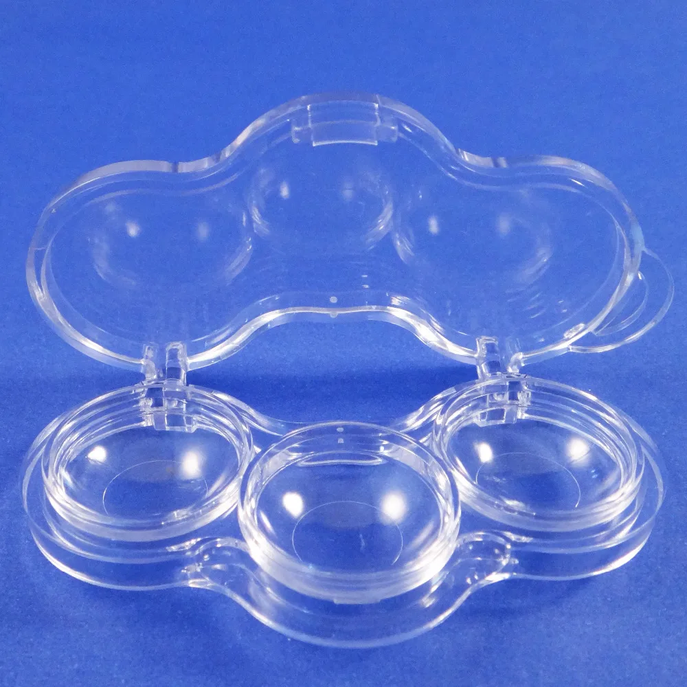 10 шт дорожный футляр для хранения 3 сетки размер пластиковый бальзам губ блеск