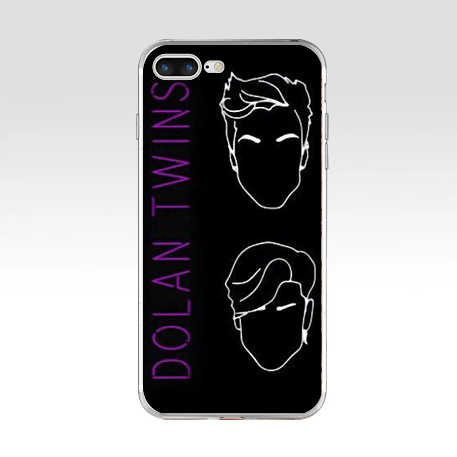 134AQ Dolan Twins Мягкий ТПУ силиконовый чехол для Apple iPhone 6 6s 7 8 plus|Бамперы| |
