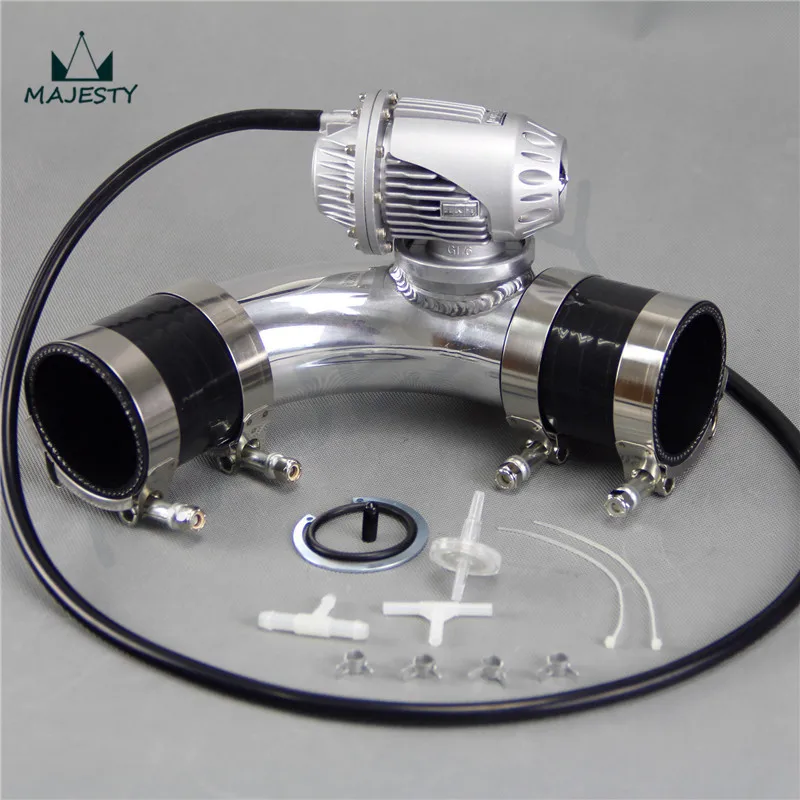 Набор силиконовых шлангов черный + SQV предохранительный клапан BOV IV 4 2 '཮ мм 90