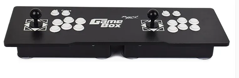 Pandora Box 6s 1500 игра в одной встроенной аркадной/2D видео игры HD качество подключения PS3 tv и другой игровой консоли - Цвет: Белый