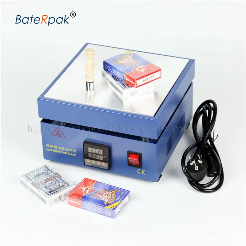 BateRpak целлофановая упаковочная машина сигареты, покерная коробка блистер БОПП пленка обертка упаковочная машина 110 V/220 V