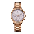 Часы женские кварцевые, из нержавеющей стали, с надписью Julius Box