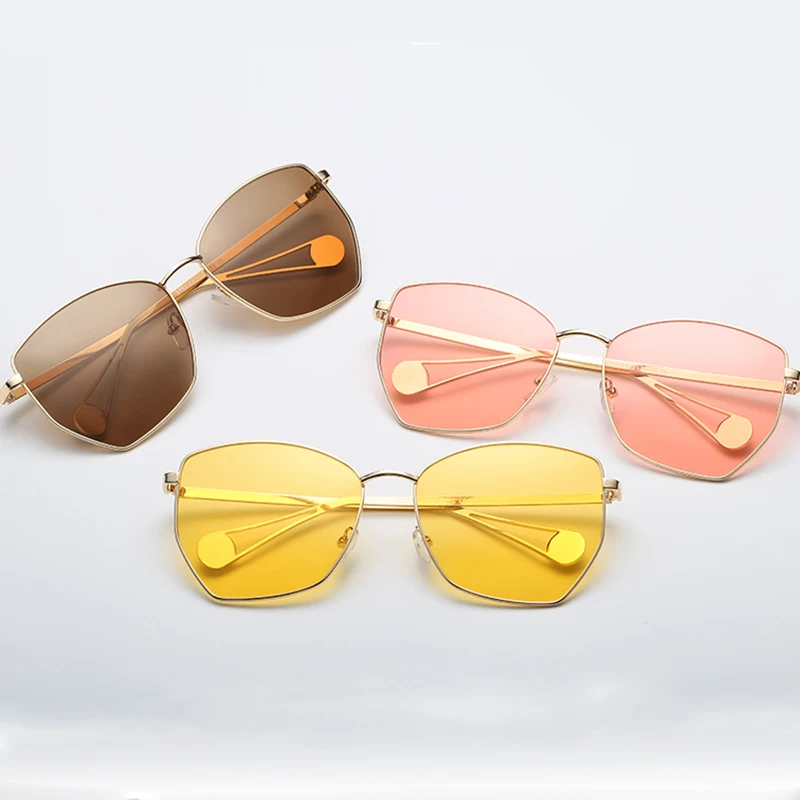 

Sunglasses Women Gasses Sun Glasses Sunglasses Vintage Polarized Sunglasses Women 2019 Alloy lunette soleil femme okulary oculos