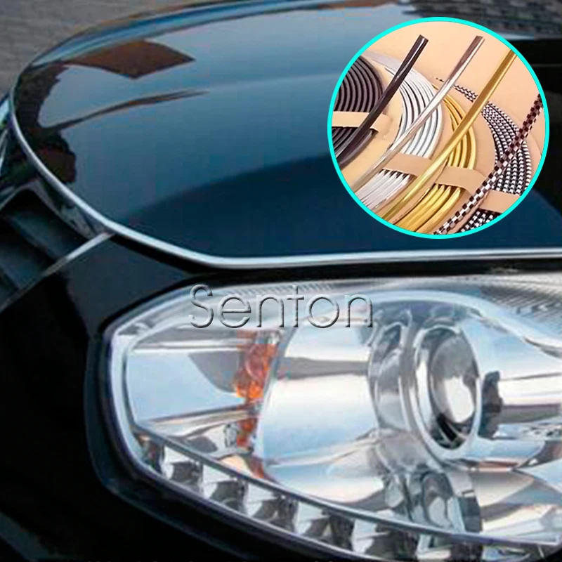 Декоративная лента для салона автомобиля 3 м хромированная Ford Focus 2 Fiesta Mondeo MK4 Kuga