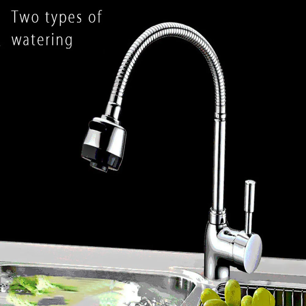 Antique Brass Kitchen Faucet 360 Degree Rotating Wall Mounted Mixer Tap Sink Flexible Pull Out Water | Обустройство дома