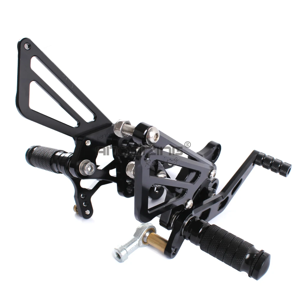 Full CNC Aluminum Motorcycle Adjustable Rearsets Rear Sets Foot Pegs For KAWASAKI ZX14R ZX-14R ZZR1400 2011 | Автомобили и