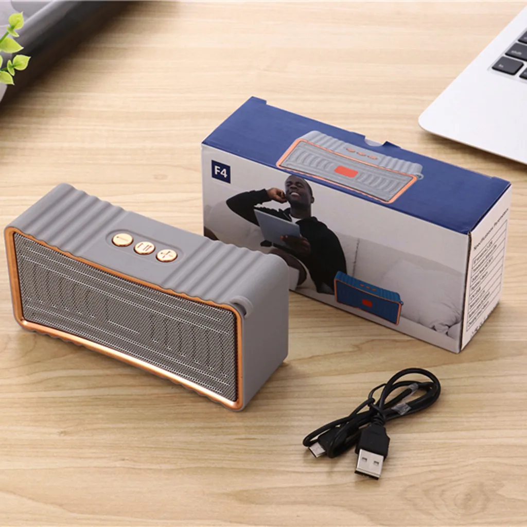 F4Square Bluetooth динамик креативный открытый портативный сабвуфер динамик|Портативные