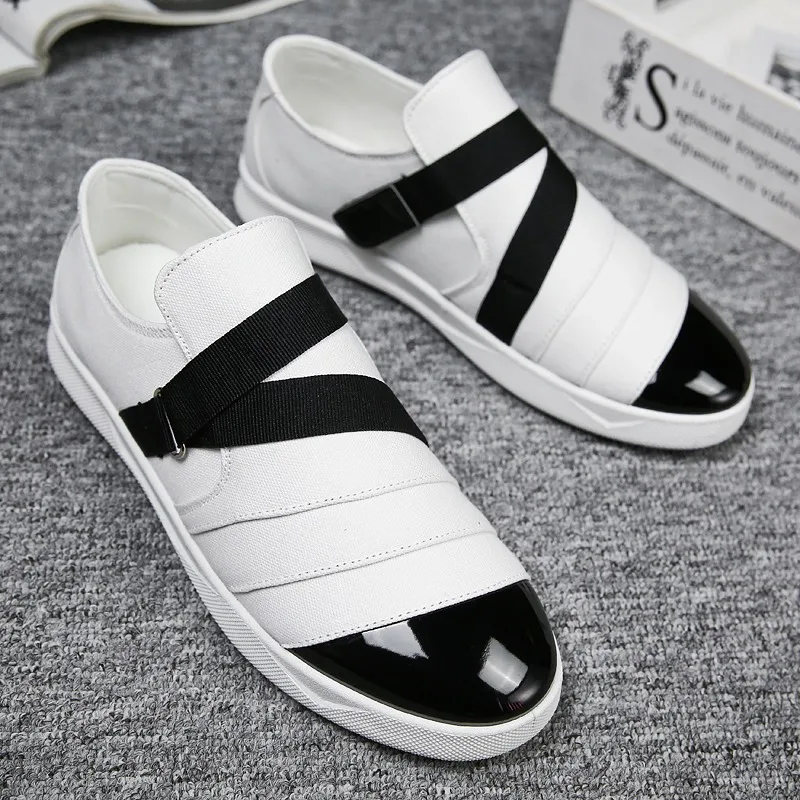 Новинка 2018 года Высококачественная Мужская Повседневная обувь модная на плоской