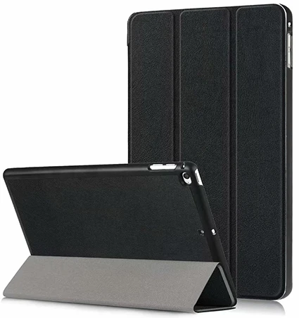 PC-Black Чехол для ipad Mini 5 ipad Mini 4 из искусственной кожи, подставка для планшета, Умный Магнитный чехол для нового ipad Mini 5, чехол+ стилус - Цвет: PC-Black