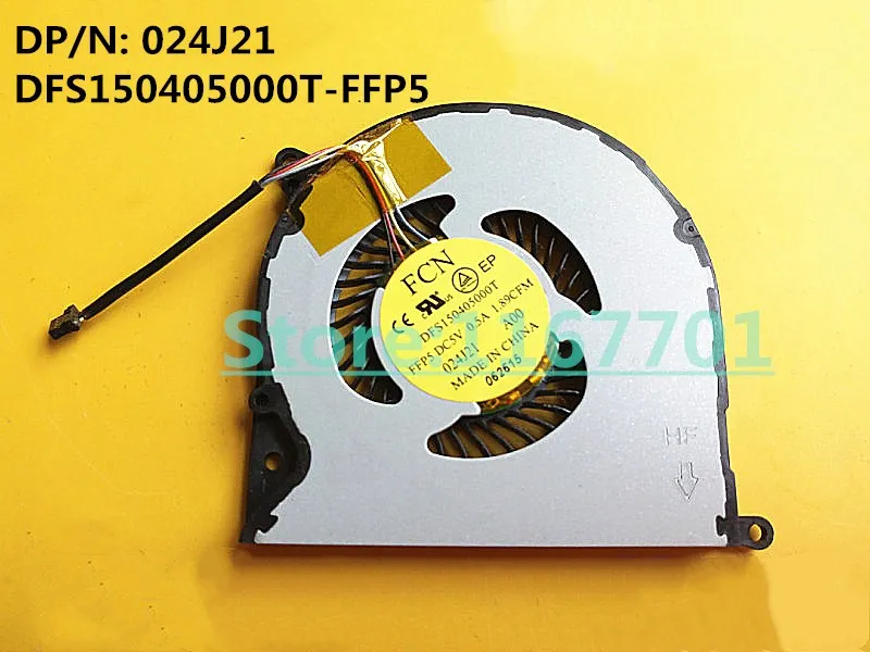 

Laptop/Notebook CPU Cooler Cooling Fan For Dell Venue 11 Pro 7130 7139 024J21 24J21 DFS150405000T-FFP5