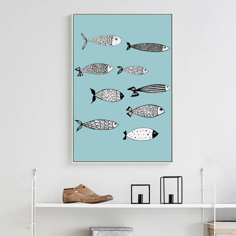Картина на холсте в скандинавском стиле размером А4 и А3 07 г|art print poster|print postercanvas