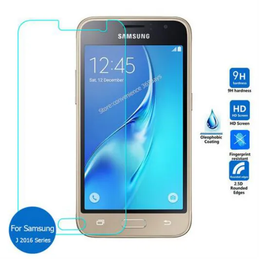 2 шт. Премиум Закаленное стекло Защитная пленка для Samsung Galaxy J1 J2 J3 J7 J5 2016 J510 2017