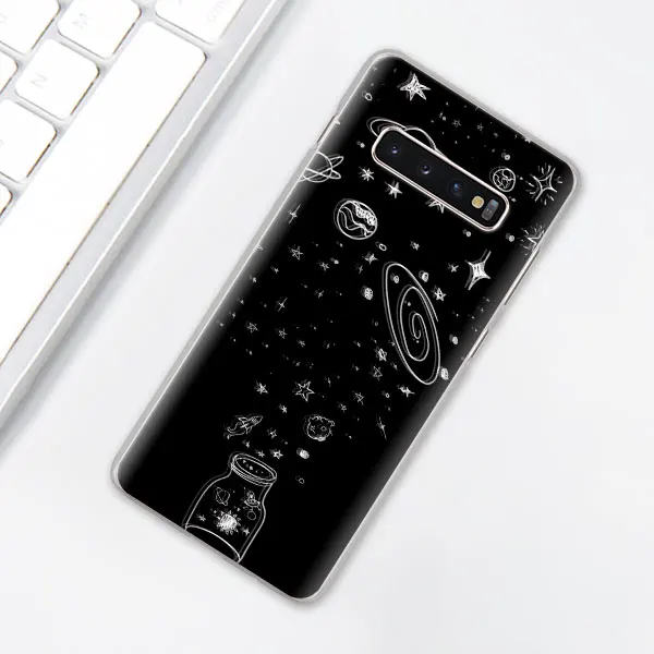 Чехол для samsung Galaxy S10e S10 Plus S7 S8 S9 Plus Note 8 9 M10 M20 M30 жесткий чехол Coque - Цвет: 011