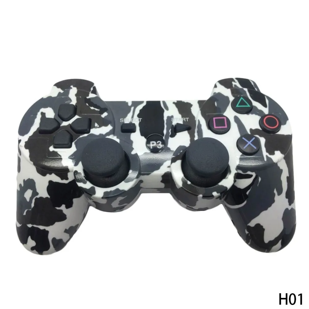 Для sony PS3 камуфляж Беспроводной игровой контроллер Bluetooth Джойстики Игровые с USB