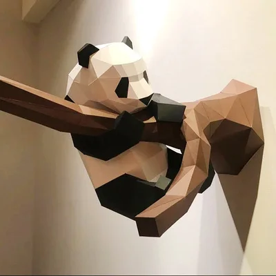 2018 Новое поступление милые и Веселые животные Олень 3D Бумага DIY наборы моделей