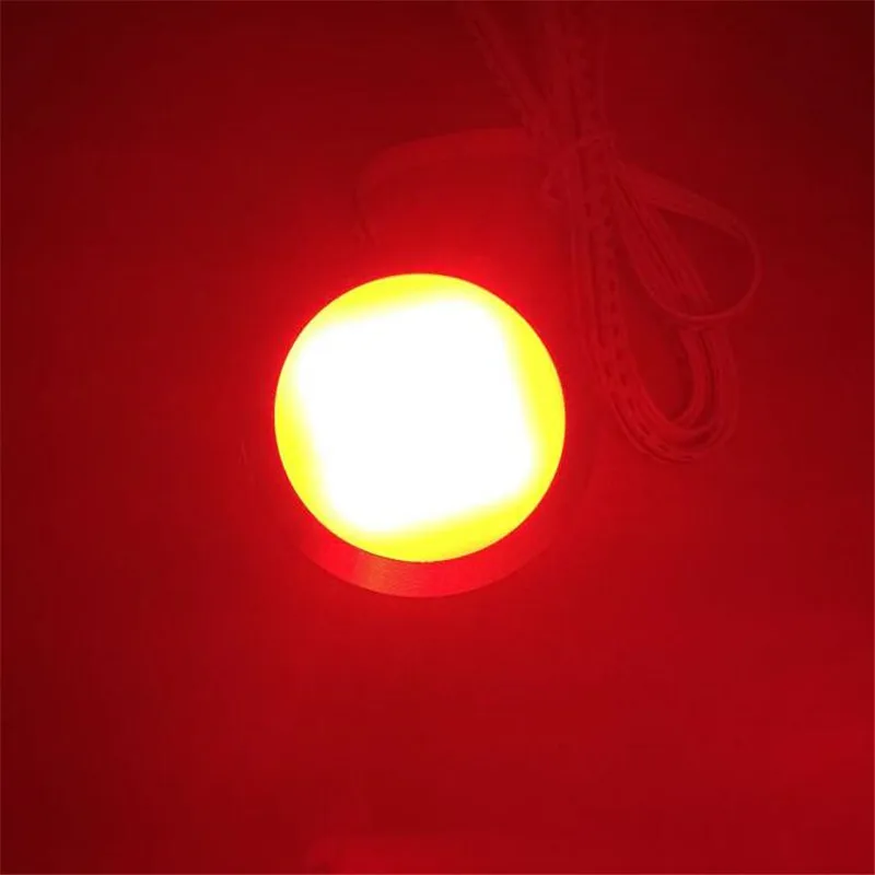 8 RGB изменение цвета LED под шкафом шайба лампы Комплект RF дистанционного