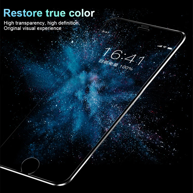 BXE 9D полное покрытие закаленное стекло для iPhone 11 Pro X XR XS Max 5 5S 5C SE 6 6s 7 8 Plus Защита
