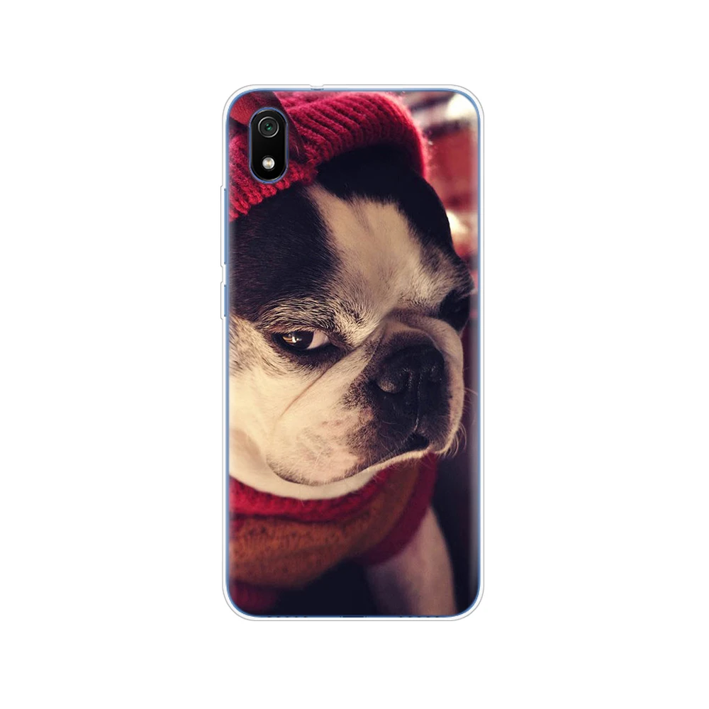 61902 Силиконовый чехол для xiaomi redmi 7a, чехлы, мягкая задняя крышка из ТПУ для redmi 7 a, бампер hongmi 7a, чехол для телефона, полная Защита, Чехол - Цвет: 61902