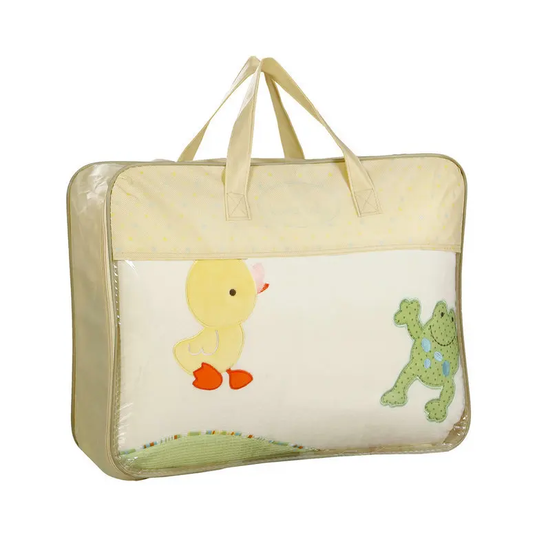 Кроватка для младенцев 7 шт. бархатное хлопковое постельное белье детской