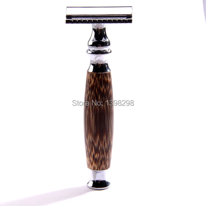 Безопасная бритва из бамбука с двойными краями CSB идеальная пластиковая