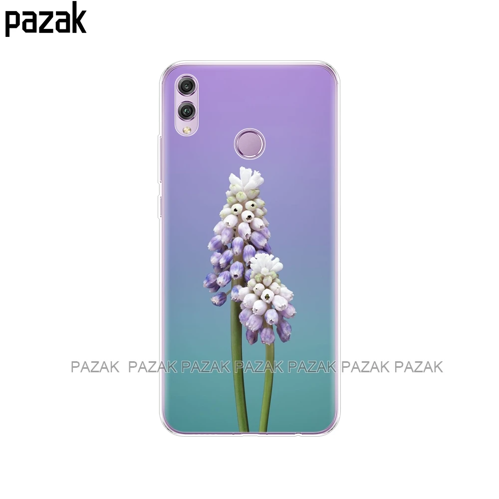 61372 Силиконовый чехол для huawei honor 8x, чехол 6,5 дюйма, мягкая задняя крышка из ТПУ для huawei honor 8x, защитный чехол для телефона, чехол, сумки с рисунком - Цвет: 61372