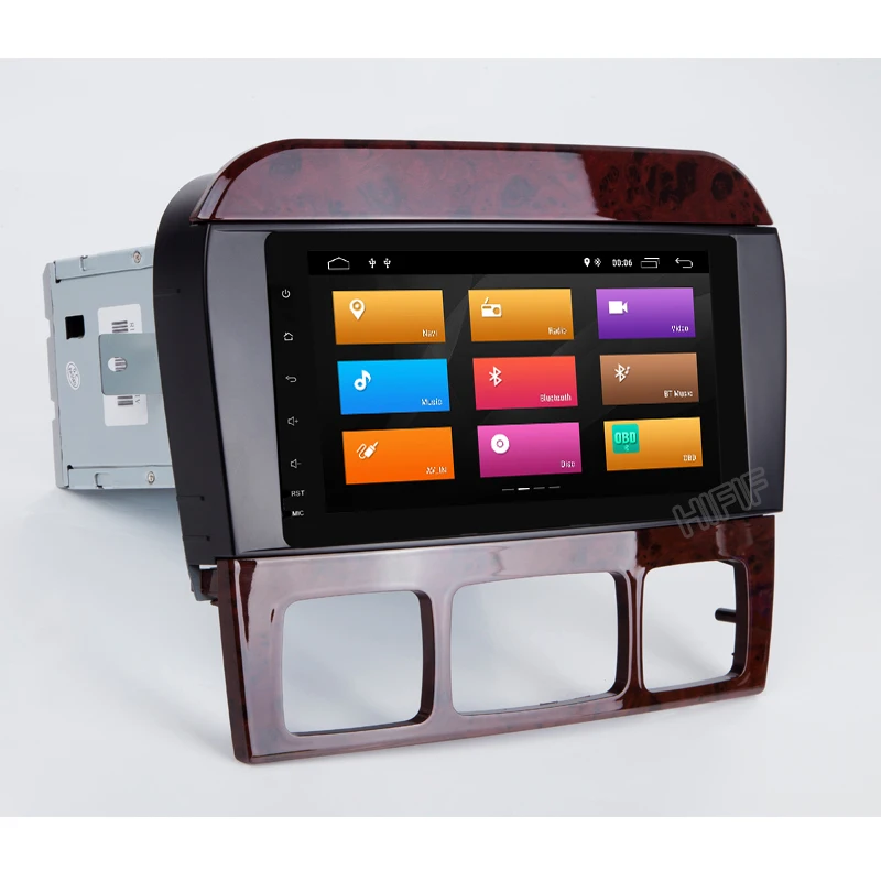 Ips! Для Mercedes/Benz/S280/S320/S350/S400/S500/W220/W215/C/S Class 2 din 8 core android 9 0 автомобильный dvd-плеер gps