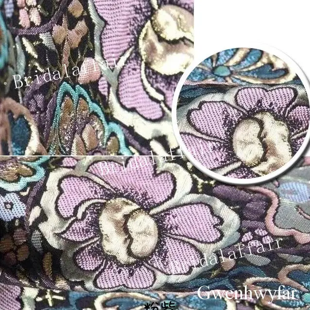 Pink purple KUSON дизайн Индивидуальный заказ смокинг жениха Slim Fit зеленый с цветочным принтом мужской костюм для свадьбы Для мужчин костюмы комплект(куртка+ черные брюки - Цвет: Pink purple