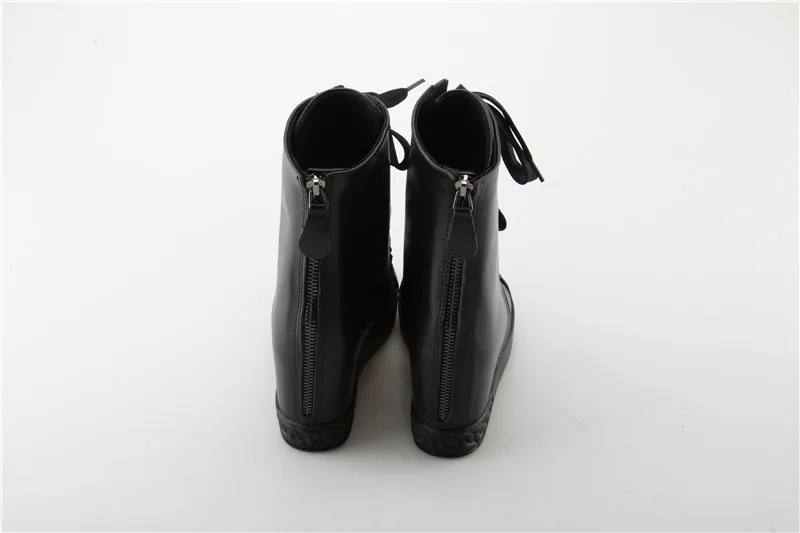 Zapatillas/теплые зимние ботинки женская модная обувь увеличивающая рост