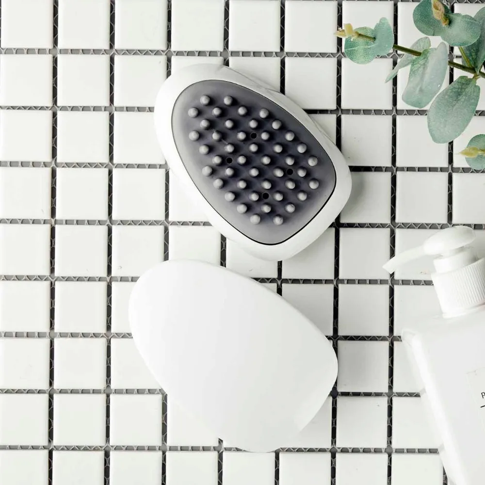 Силиконовая щетка для мытья головы удаления корней волос зуда кожи массажная