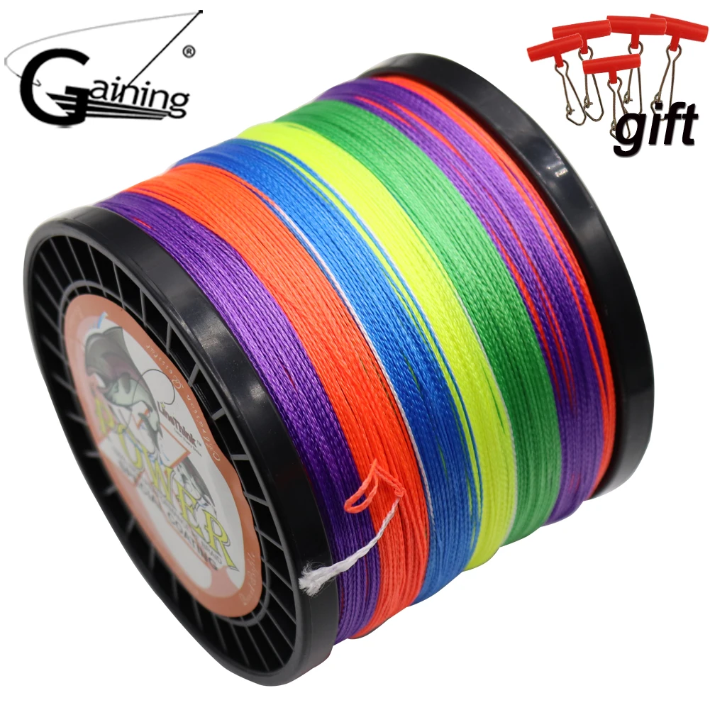 

4 Strands 1000M 1093Yards PE Braided Fishing Line Super Strong Japan Multifilament PE Braided Fishing Line 35LB 40LB 66LB 75LB