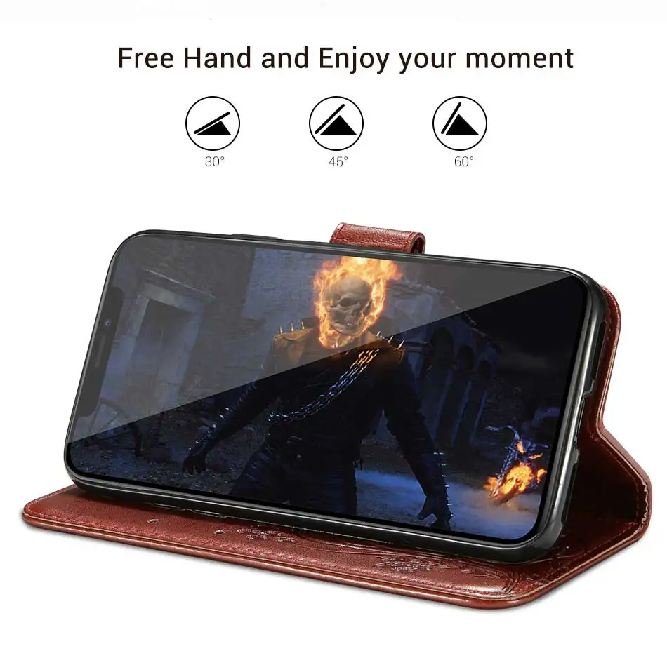 KISSCASE кожаный чехол-книжка с тиснеными цветами для iPhone 11 Pro XS Max XR, кошелек для карт, чехол-подставка для iPhone X Pro SE 6 6S 7 8 Plus